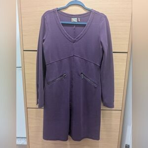 Athleta Plum Long Sleeve Dress Size M